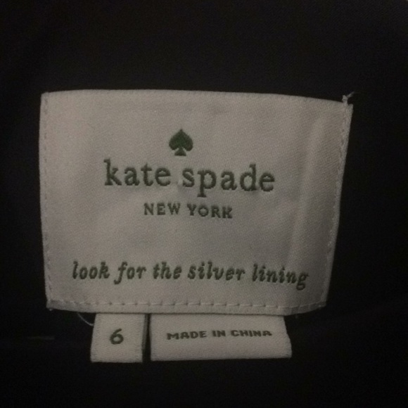 Sold Kate Spade  Dress black and white size 6 sold - Picture 6 of 6